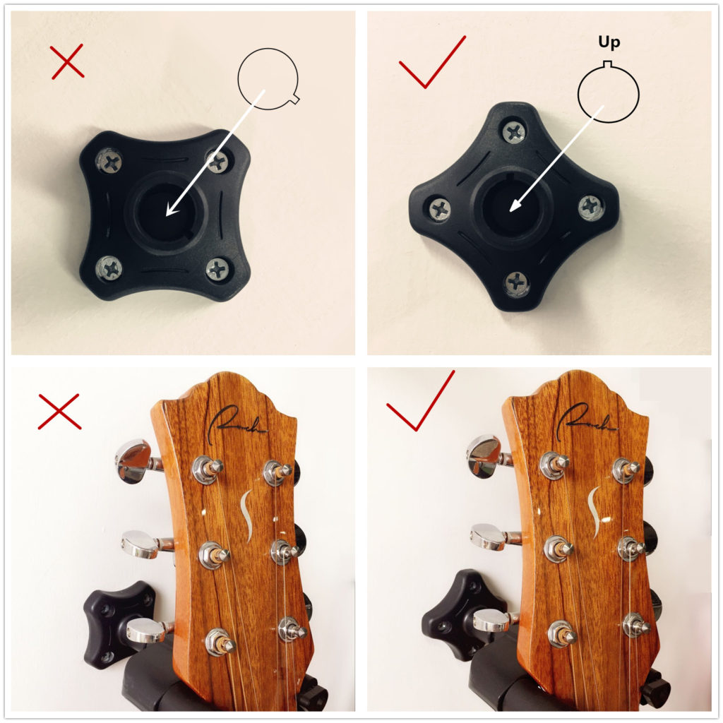 Guitar Wall Mount, Guitar Wall Hanger, Guitar Stand