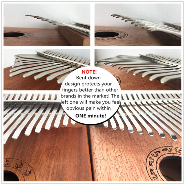 Solid wood kalimba Guitar, Ukulele with Music Instrument Accessories