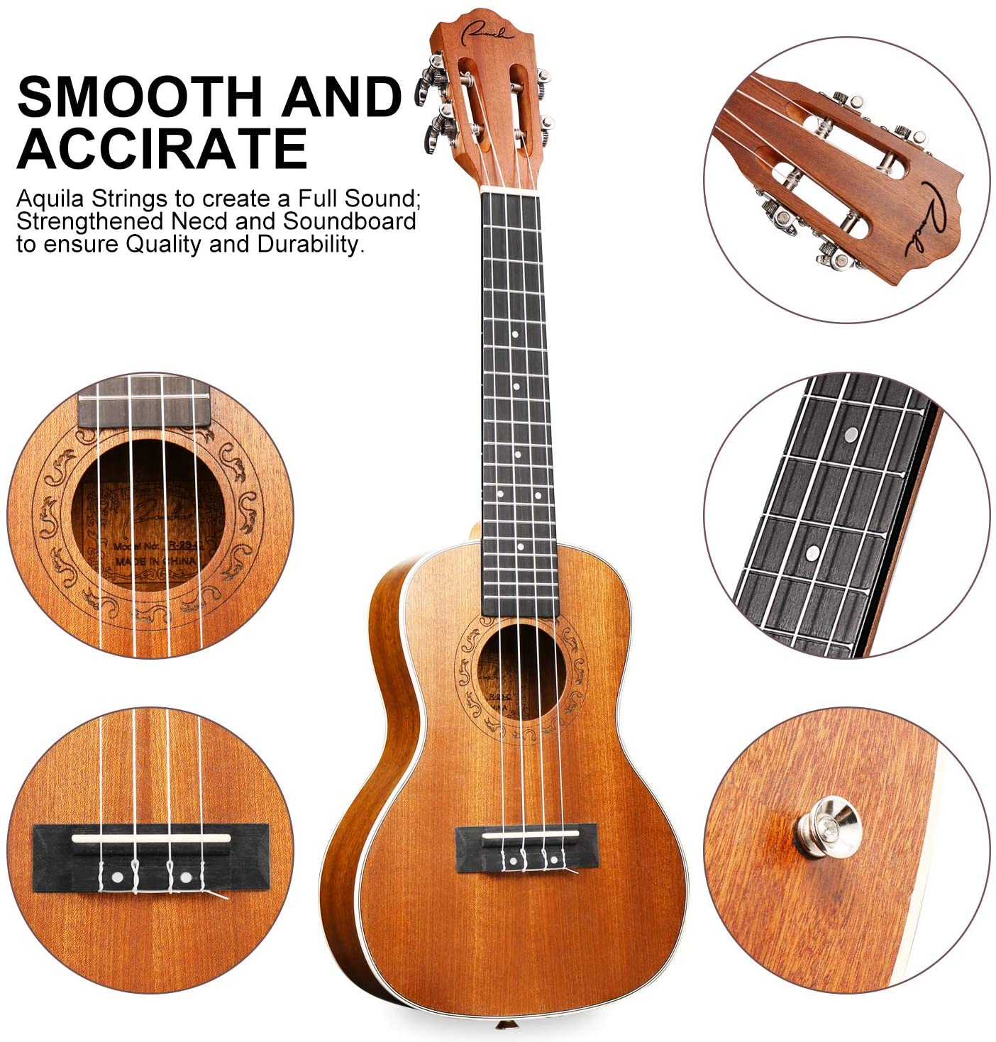 Ukulele 23 inch Classic Instrument Kits