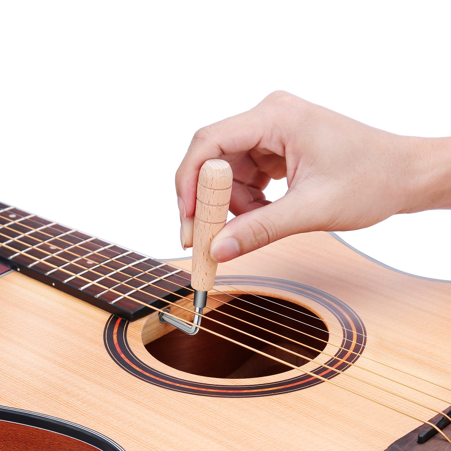 Acoustic Guitar Strings Changing Kit Tool Kit (Strings Tuner Picks