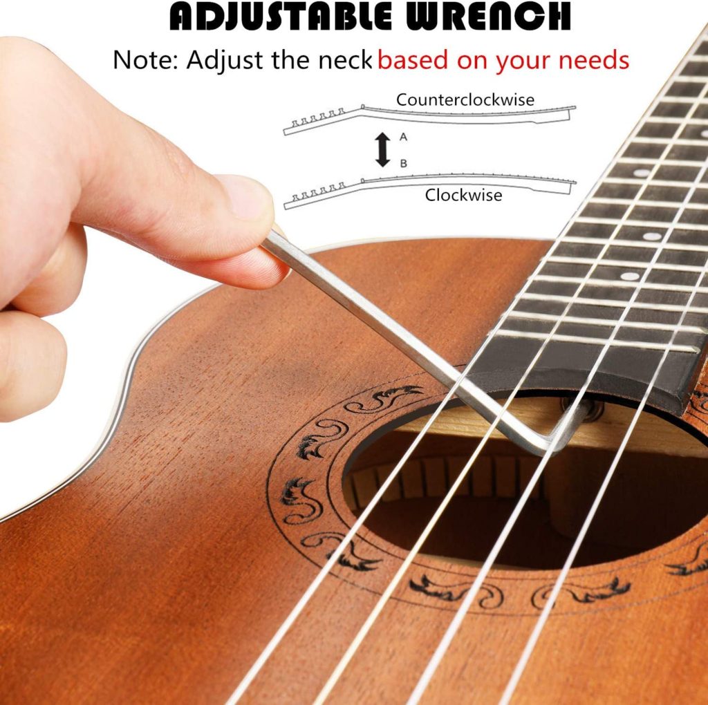 Baritone Ukulele 30 inch Professional Ukelele Instrument Kit